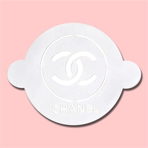 chanel cake decorations uk|Chanel stencil logo for cakes.